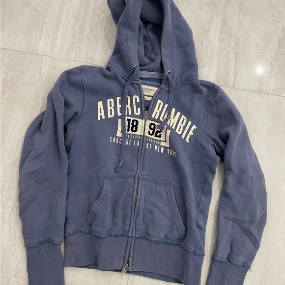 Abercrombie & Fitch zip hoodie sweatshirt - Picture 1 of 2